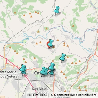 Mappa Via Altieri, 81020 Castel Morrone CE, Italia (4.99545)