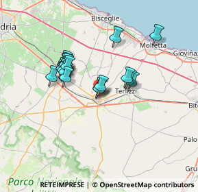 Mappa Via Mondragone, 70037 Ruvo di Puglia BA, Italia (6.082)