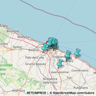 Mappa Via Pasquale La Rotella, 70132 Bari BA, Italia (8.21)
