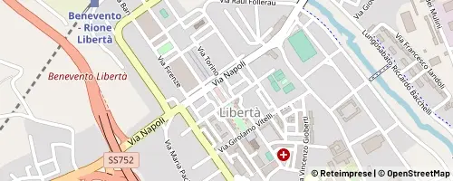Mappa Benevento