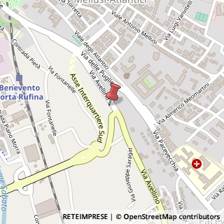 Mappa Via Avellino, 16, 82100 Benevento, Benevento (Campania)
