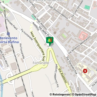 Mappa Via Avellino, 20, 82100 Benevento, Benevento (Campania)