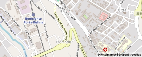 Mappa Benevento