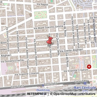 Mappa Via Principe Amedeo, 254, 70122 Bari, Bari (Puglia)