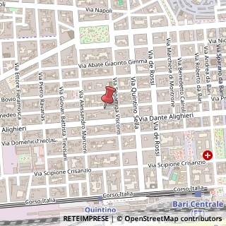 Mappa Via Principe Amedeo, 266, 70122 Bari, Bari (Puglia)