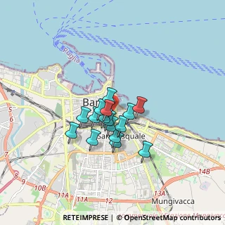 Mappa Via Corso Camillo Benso Cavour, 70121 Bari BA, Italia (1.20688)