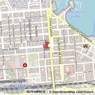 Mappa Via Melo da Bari, 148, 70122 Bari, Bari (Puglia)
