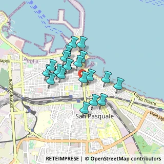 Mappa Via Corso Camillo Benso Cavour, 70121 Bari BA, Italia (0.7035)
