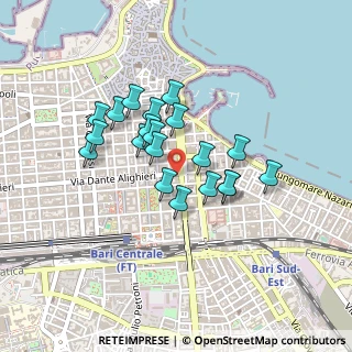 Mappa Via Corso Camillo Benso Cavour, 70121 Bari BA, Italia (0.3665)