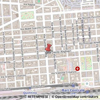 Mappa Via Quintino Sella, 144, 70122 Bari, Bari (Puglia)