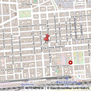 Mappa Via Principe Amedeo, 192, 70122 Bari, Bari (Puglia)
