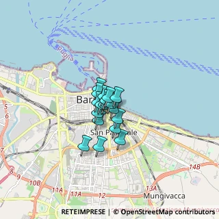 Mappa Via Matteo Renato Imbriani, 70122 Bari BA, Italia (0.82556)