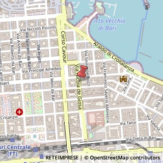Mappa Via Nicola de Giosa, 26, 70121 Bari, Bari (Puglia)