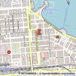 Mappa Via Matteo Renato Imbriani, 35, 70121 Bari, Bari (Puglia)