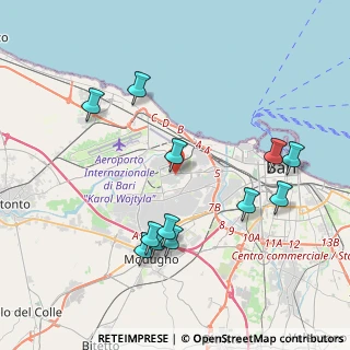 Mappa Via Taranto, 70132 Bari BA, Italia (4.46)