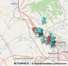 Mappa Via Maiorise, 81043 Capua CE, Italia (6.62286)