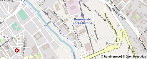 Mappa Benevento