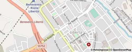 Mappa Benevento