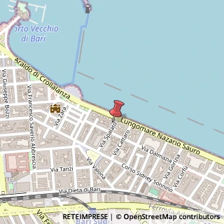 Mappa Via Spalato, 30, 70121 Bari, Bari (Puglia)