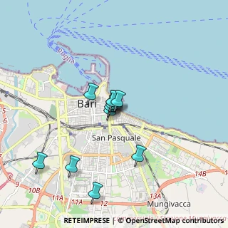 Mappa Via Giuseppe Bozzi, 70132 Bari BA, Italia (1.42455)
