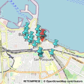 Mappa Via Matteo Renato Imbriani, 70121 Bari BA, Italia (0.67)