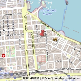 Mappa Via Matteo Renato Imbriani, 67, 70121 Bari, Bari (Puglia)