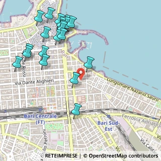Mappa Via Matteo Renato Imbriani, 70121 Bari BA, Italia (0.686)