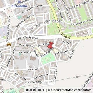 Mappa Viale puglia 1, 70123 Bari, Bari (Puglia)