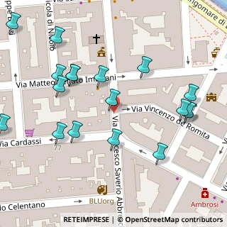 Mappa Via Vincenzo de Romita, 70121 Bari BA, Italia (0.09)