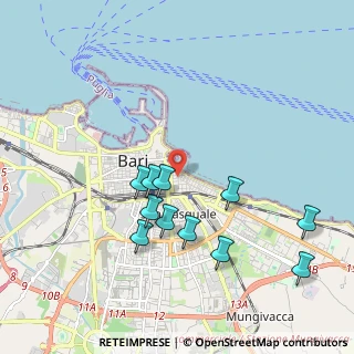 Mappa Via Vincenzo de Romita, 70121 Bari BA, Italia (2.06)