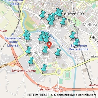 Mappa Via Vincenzo Cardone, 82100 Benevento BN, Italia (0.496)
