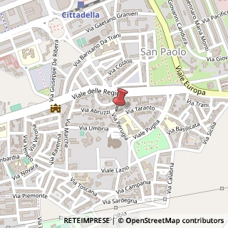 Mappa Via Abruzzi, 14, 70132 Bari, Bari (Puglia)