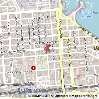 Mappa Piazza Umberto I, 19, 70121 Bari, Italia, 70121 Bari, Bari (Puglia)