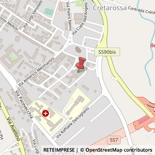 Mappa Via Biagio Cusano, 25, 82100 Benevento, Benevento (Campania)
