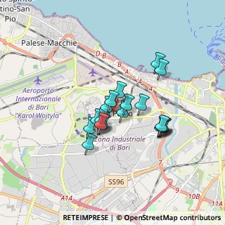 Mappa Via Giulio Cozzoli, 70132 Bari BA, Italia (1.374)