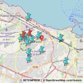 Mappa Strada Vicinale del Tesoro, 70132 Bari BA, Italia (2.04571)