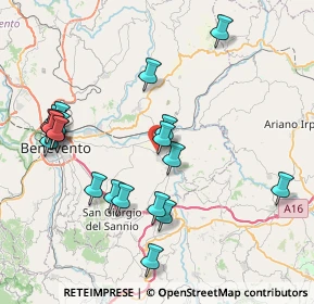 Mappa Via Provinciale Per Benevento, 82021 Apice BN, Italia (9.1725)