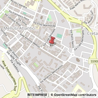 Mappa Via Giuseppe Piermarini, 8, 82100 Benevento, Benevento (Campania)