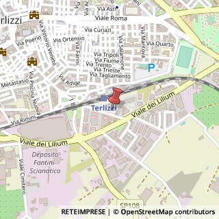 Mappa Via Cortili, 9, 70038 Terlizzi, Bari (Puglia)
