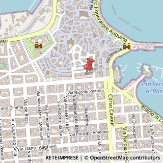 Mappa Corso Vittorio Emanuele, 47, 70122 Bari, Bari (Puglia)