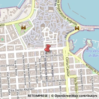 Mappa Via Sparano da Bari, 18, 70122 Bari, Bari (Puglia)