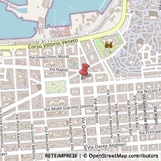 Mappa Via Gaetano Latilla, 19/a, 70122 Bari, Bari (Puglia)