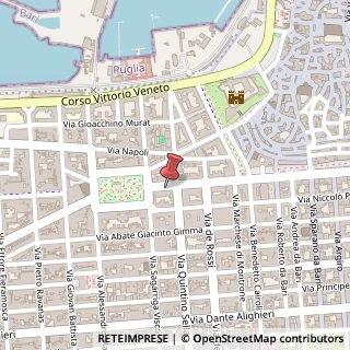 Mappa Corso Vittorio Emanuele, 160, 70122 Bari, Bari (Puglia)