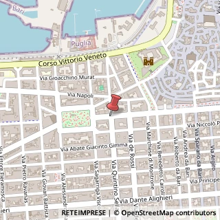Mappa Corso Vittorio Emanuele II,  150, 70122 Bari, Bari (Puglia)