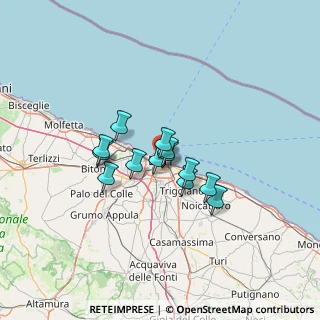 Mappa Via Villari, 70122 Bari BA, Italia (9.39462)