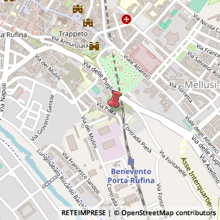 Mappa Via Madonna della Pietà, 2, 82100 Benevento, Benevento (Campania)