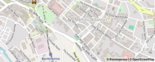Mappa Benevento