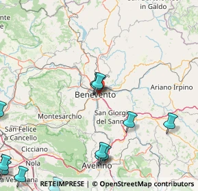Mappa Via Pietro Nenni, 82100 Benevento BN, Italia (25.58714)