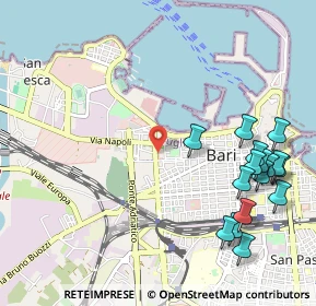 Mappa C.so Mazzini Mercato coperto Madonna del Carmelo Box, 70123 Bari BA, Italia (1.38563)