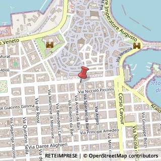 Mappa Corso Vittorio Emanuele, 60, 70122 Bari, Bari (Puglia)